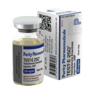 Flesje Testosterone Enanthate van Purity Pharmaceuticals, testosteroninjectie