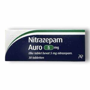 Doosje Nitrazepam 5 mg van Aurobindo, slaapmedicatie