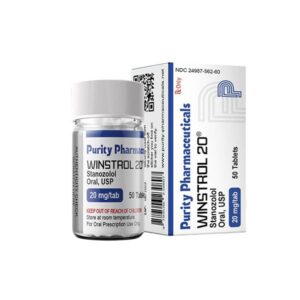 Potje Winstrol-tabletten van Purity Pharmaceuticals, anabole steroïde