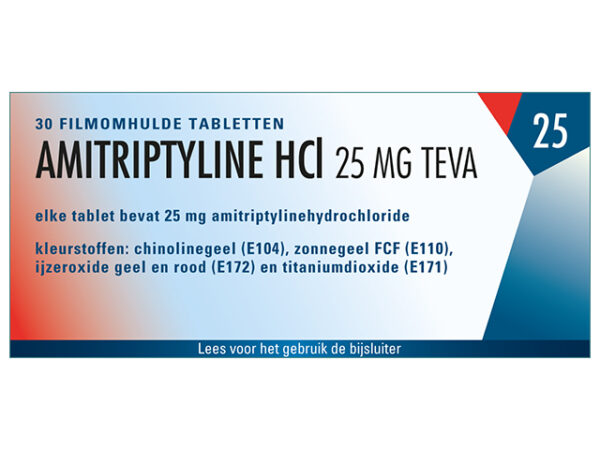 Doosje Amitriptyline van Teva