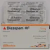 Diazepam 10 mg doosje en strip van Hemofarm