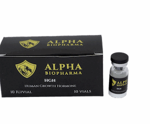HGH van Alpha BioPharma 10 x 10 iu vials