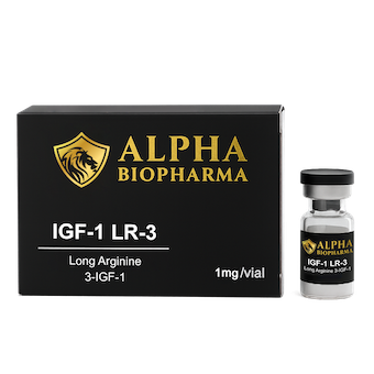 IGF-1 LR3 van Alpha BioPharma voorkant
