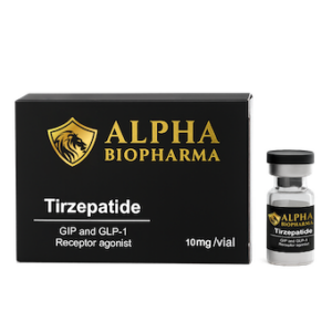 Tirzepatide 10 mg Alpha BioPharma front view