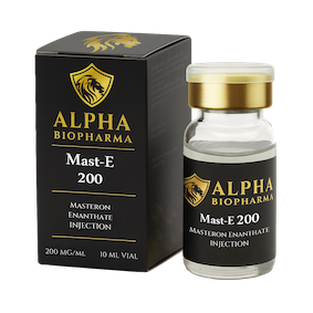 Masteron Enanthate van Alpha BioPharma voorzijde links
