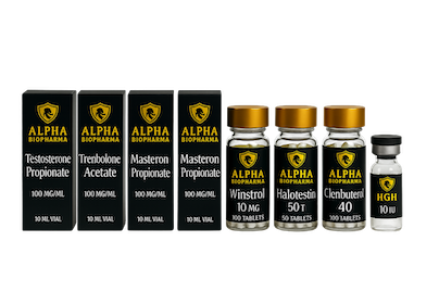 Mr. Olympia droge spiermassakuur van Alpha BioPharma