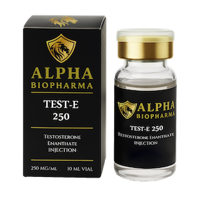 Testosterone Enanthate van Alpha BioPharma voorzijde