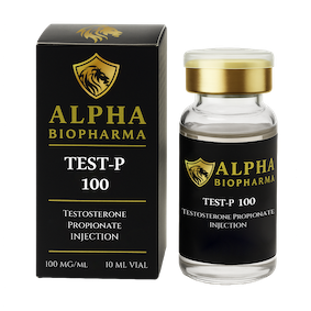 Testosterone Propionate van Alpha BioPharma voorzijde