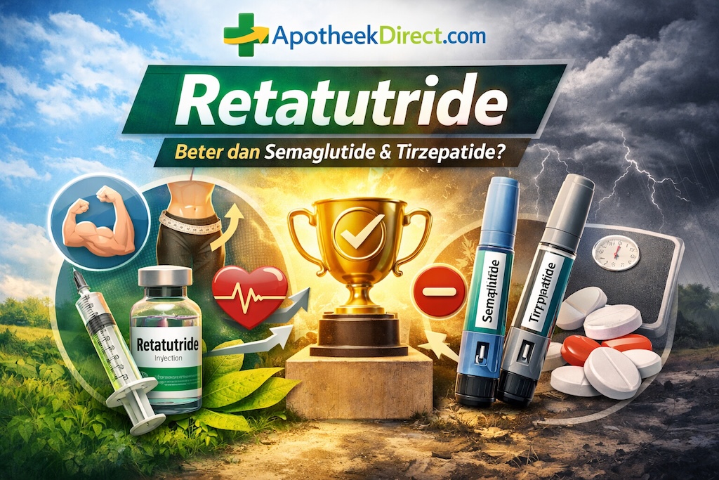 Waarom is Retatrutide beter dan Ozempic/Semaglutide en Tirzepatide?